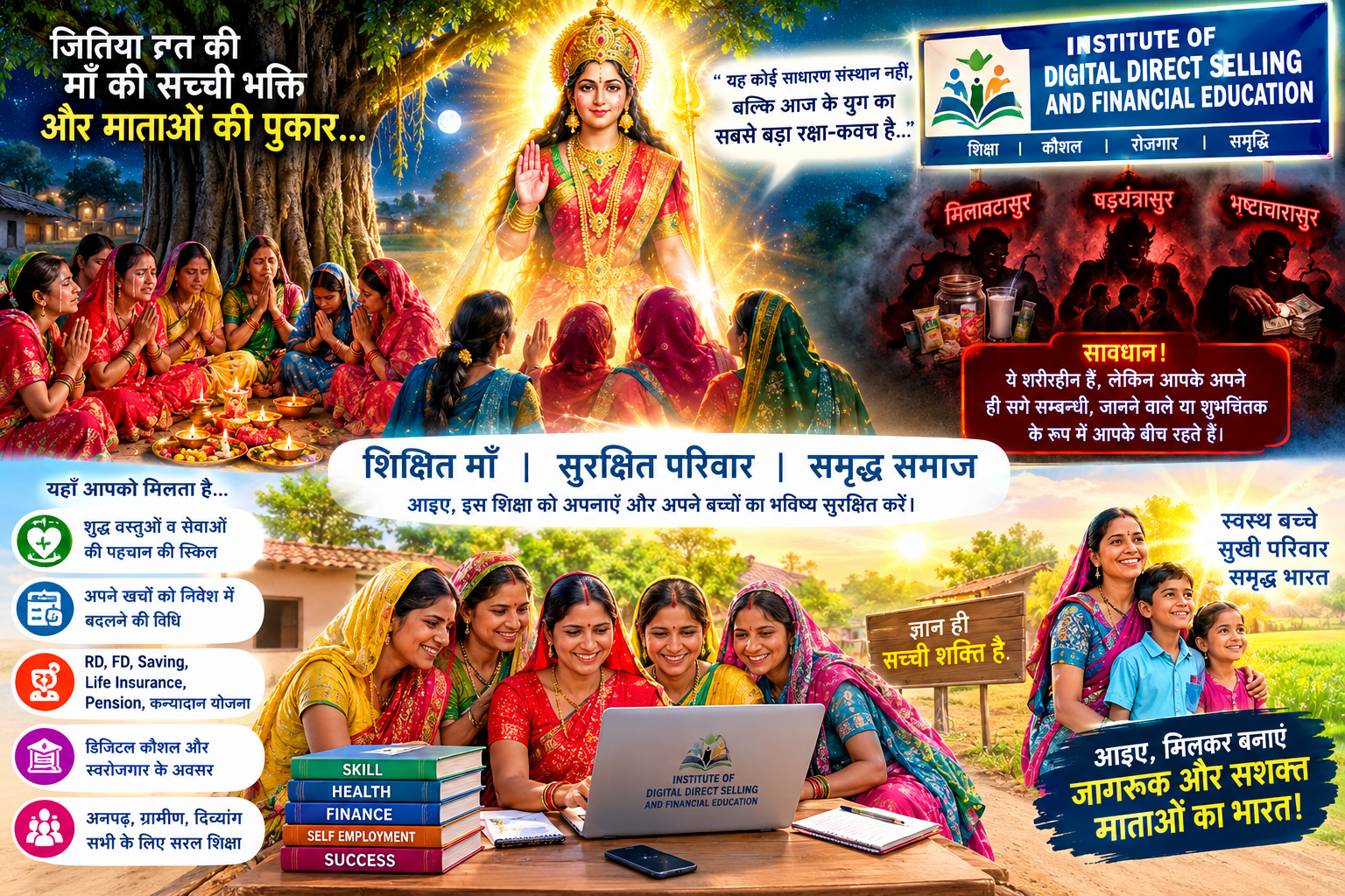 जितिया भक्ति से सशक्त माताएँ